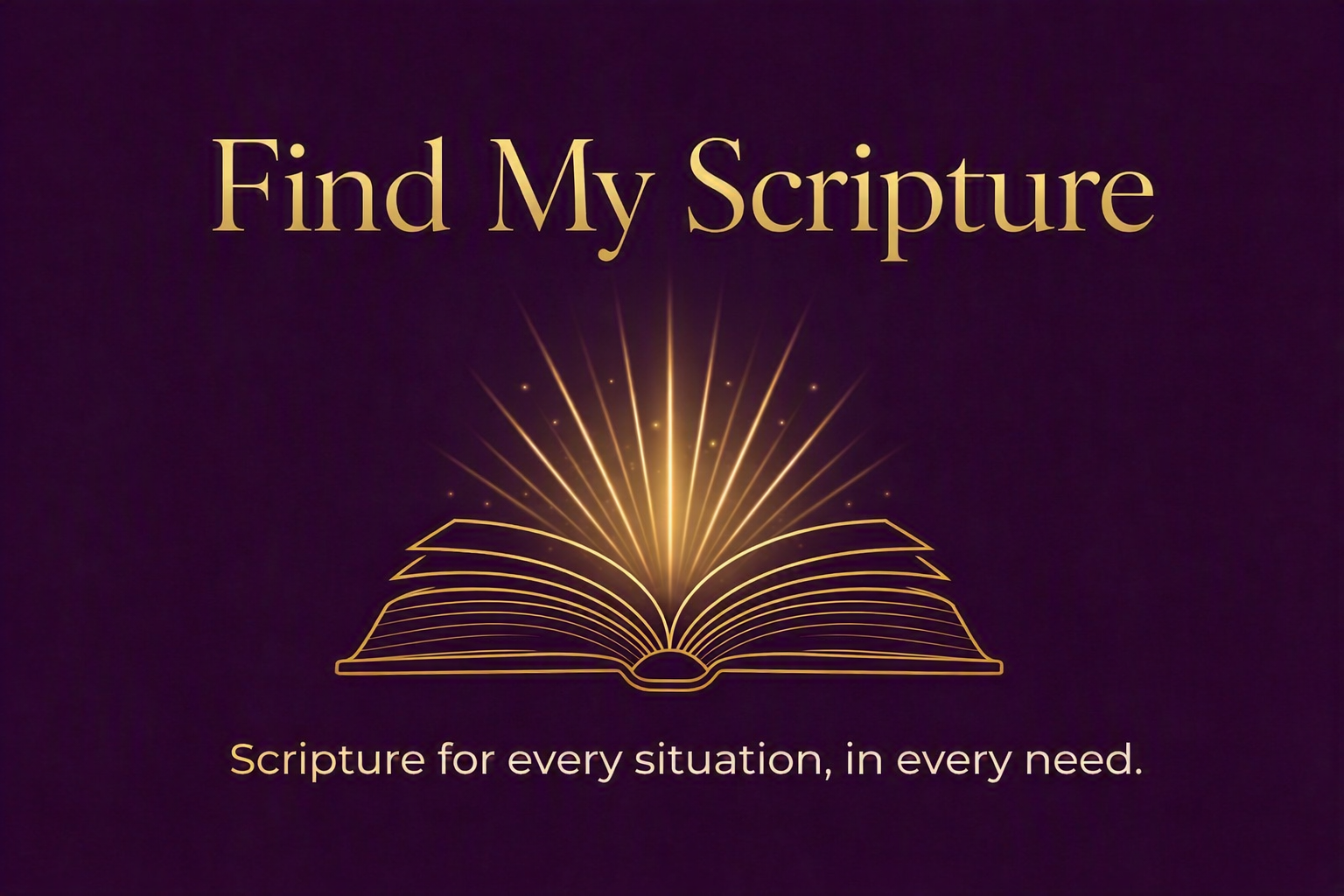 Find My Scripture social preview